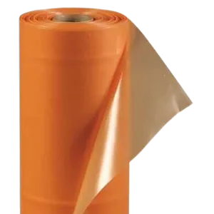 Пленка полиэтиленовая ПВД оранжевая 1,5м х 100м.п. 1